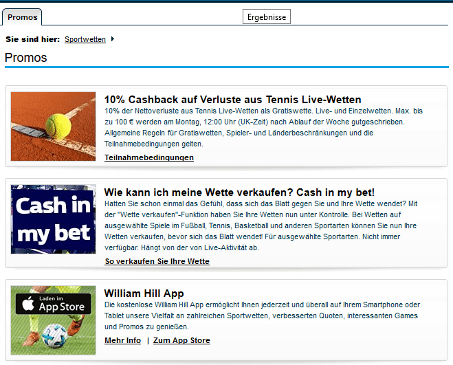 Beste wett online betting und casino - william hill casino 2 auf william hill österreich und andere länder werden promo code und verschiedene boni verteilt